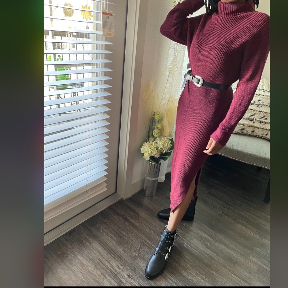 Midi Sweater Dress Size Medium